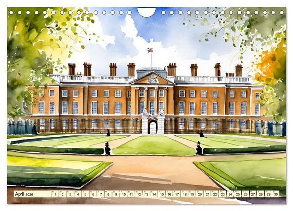 Produktbild: London - Metropole auf der Insel (Wandkalender 2026 DIN A4 quer), CALVENDO Monatskalender