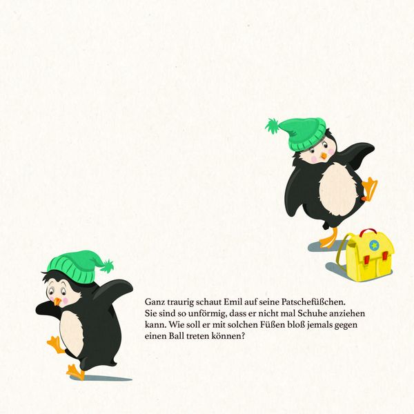 Produktbild: 1:0 f&uuml;r Emil - So ein fu&szlig;ballverr&uuml;ckter Pinguin