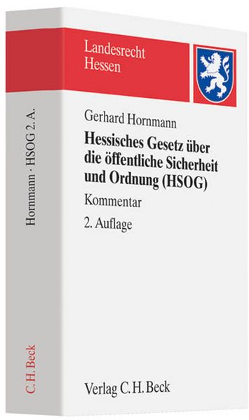 Produktbild: Hessisches Gesetz &uuml;ber die &ouml;ffentliche Sicherheit und Ordnung (HSOG). HSOG