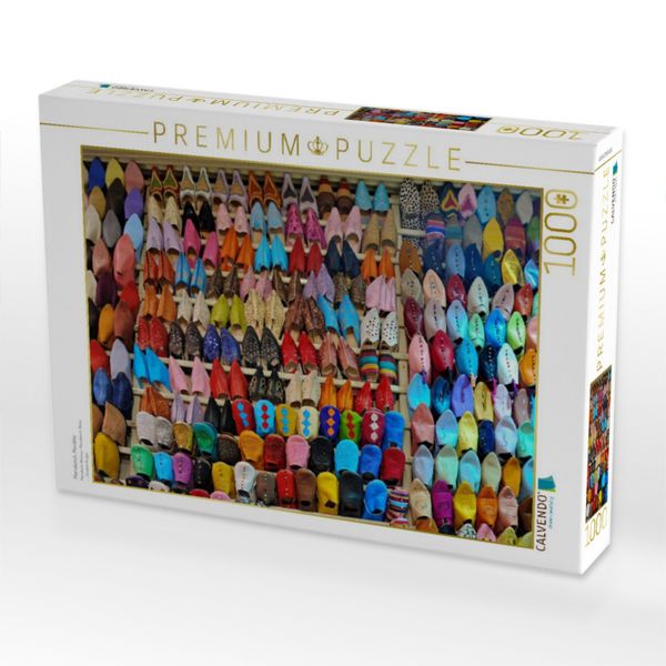 Produktbild: CALVENDO Puzzle Marrakesch, Marokko | 1000 Teile Lege-Gr&ouml;&szlig;e 64x48cm Foto-Puzzle f&uuml;r gl&uuml;ckliche Stunden