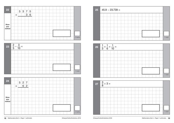 Produktbild: KS2 Maths and English SATs Practice Papers