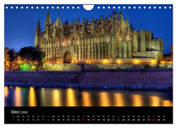 Produktbild: Mallorca 2026 - Mallorquinische Tr&auml;ume (Wandkalender 2026 DIN A4 quer), CALVENDO Monatskalender