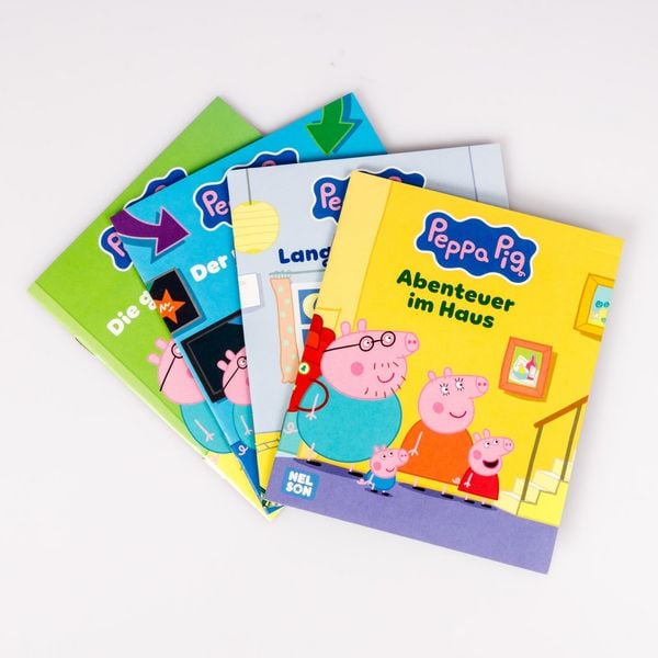 Produktbild: Nelson Mini-B&uuml;cher: 4er Peppa Pig 33-36