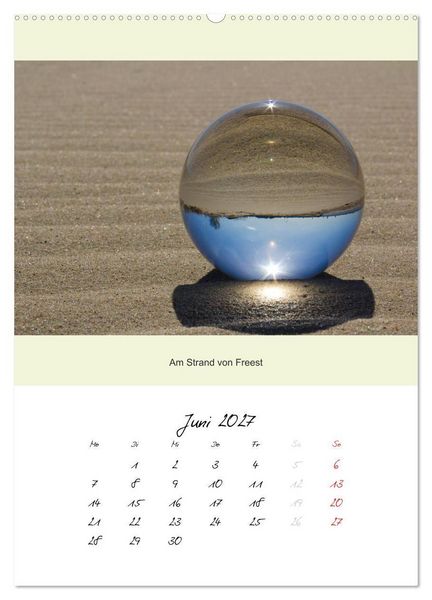 Produktbild: Natur & Glas (hochwertiger Premium Wandkalender 2027 DIN A2 hoch), Kunstdruck in Hochglanz