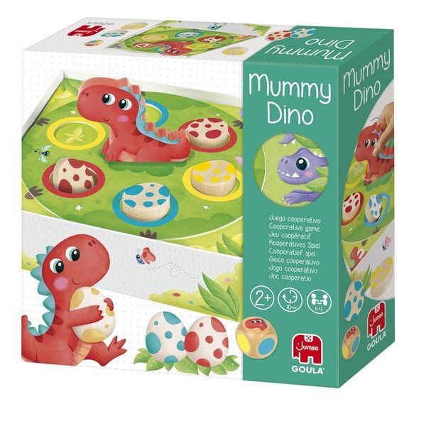 Produktbild: Goula 1110100495 - Mummy Dino, Mama Dino, Kooperatives Kinderspiel ab 2 Jahren