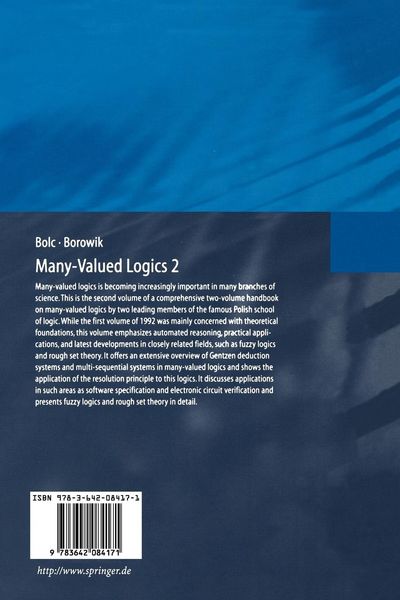 Produktbild: Many-Valued Logics 2