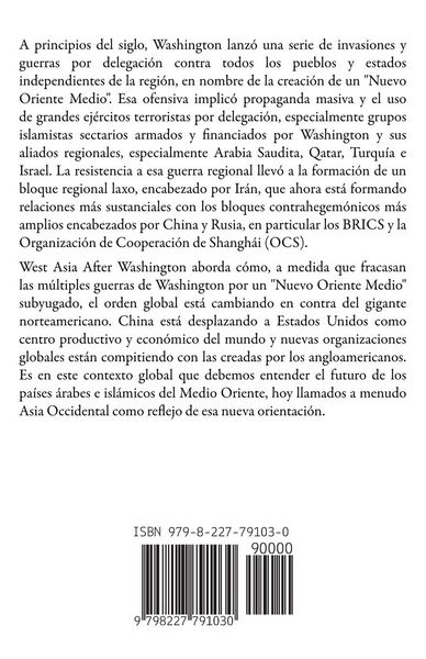 Produktbild: Asia Occidental despu&eacute;s de Washington