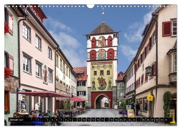 Produktbild: Das Allg&auml;u - Seine malerischen Altst&auml;dte (Wandkalender 2027 DIN A3 quer), CALVENDO Monatskalender