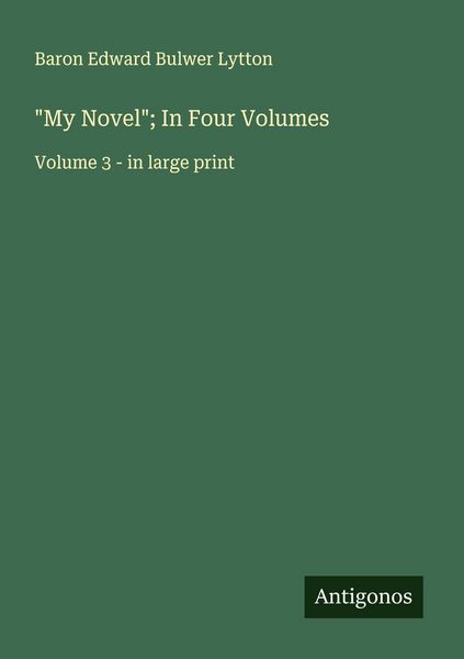 Produktbild: "My Novel"; In Four Volumes