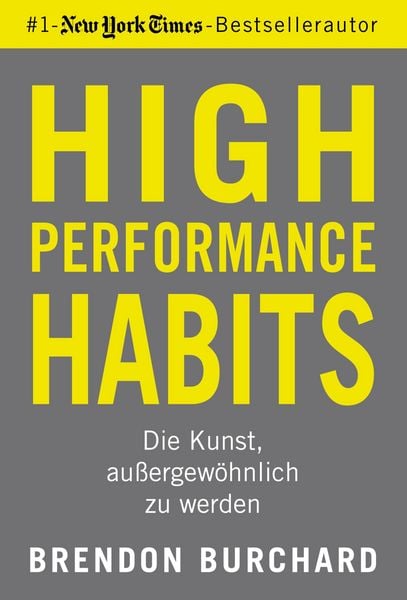 Produktbild: High Performance Habits