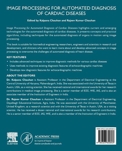 Produktbild: Image Processing for Automated Diagnosis of Cardiac Diseases