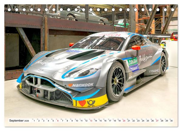 Produktbild: Nationales Auto Museum, Faszination auf R&auml;dern (Tischkalender 2026 DIN A5 quer), CALVENDO Monatskalender