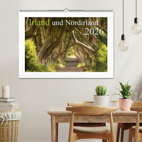 Produktbild: Irland und Nordirland 2026 (Wandkalender 2026 DIN A2 quer), CALVENDO Monatskalender