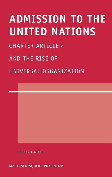 Produktbild: Admission to the United Nations