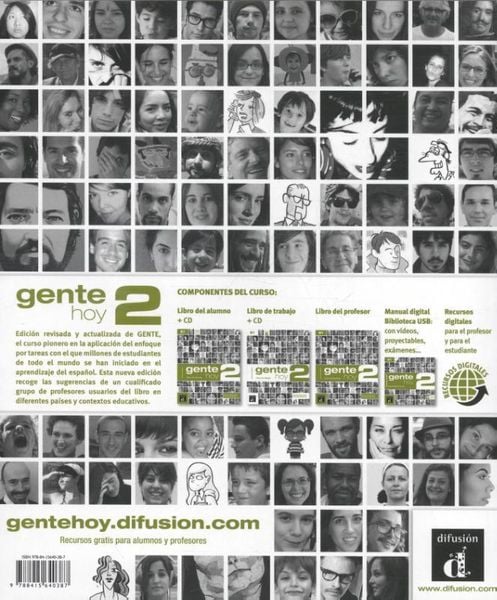 Produktbild: Gente hoy 2 - Libro de trabajo B1 + MP3 descargable