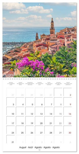 Produktbild: Beautiful French Riviera (Wall Calendar 2026 12 &times; 12 Inch) CALVENDO 12 Month Wall Calendar