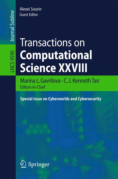 Produktbild: Transactions on Computational Science XXVIII