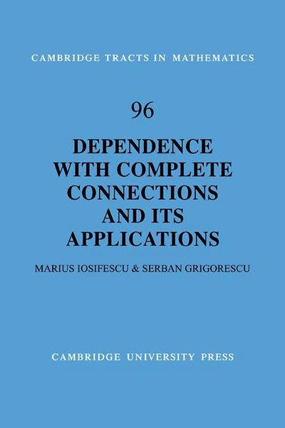 Produktbild: Dependence with Complete Connections and Its Applications