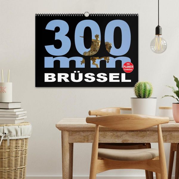 Produktbild: 300mm - Br&uuml;ssel (Wandkalender 2026 DIN A3 quer), CALVENDO Monatskalender