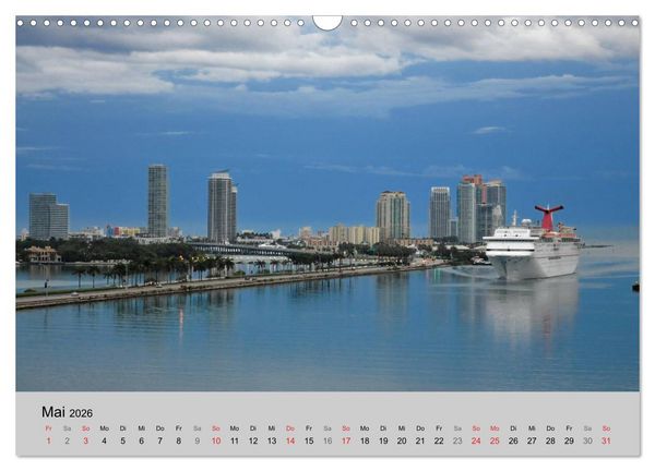 Produktbild: Kreuzfahrt Impressionen (Wandkalender 2026 DIN A3 quer), CALVENDO Monatskalender