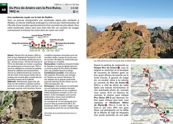 Produktbild: ROTHER Guide de randonn&eacute;es Mad&egrave;re