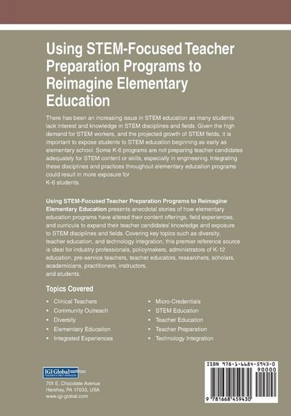 Produktbild: Using STEM-Focused Teacher Preparation Programs to Reimagine Elementary Education