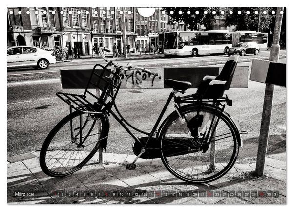 Produktbild: Ein Blick auf Amsterdam (Wandkalender 2026 DIN A4 quer), CALVENDO Monatskalender