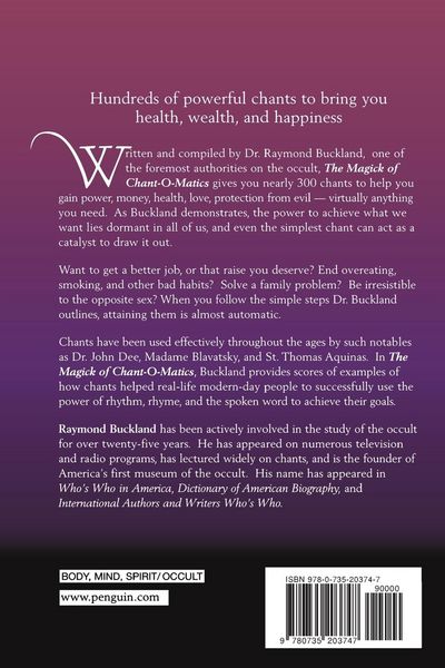 Produktbild: The Magick of Chant-O-Matics