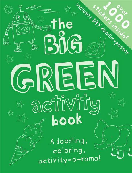 Produktbild: Stickers-Big Green Activity Bk