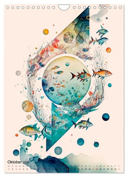 Produktbild: Erstaunliche Welt (Wandkalender 2026 DIN A4 hoch), CALVENDO Monatskalender