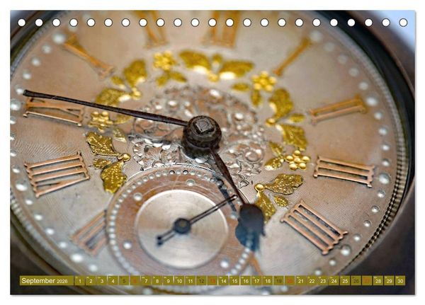 Produktbild: Taschenuhren (Tischkalender 2026 DIN A5 quer), CALVENDO Monatskalender