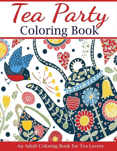Produktbild: Tea Party Coloring Book