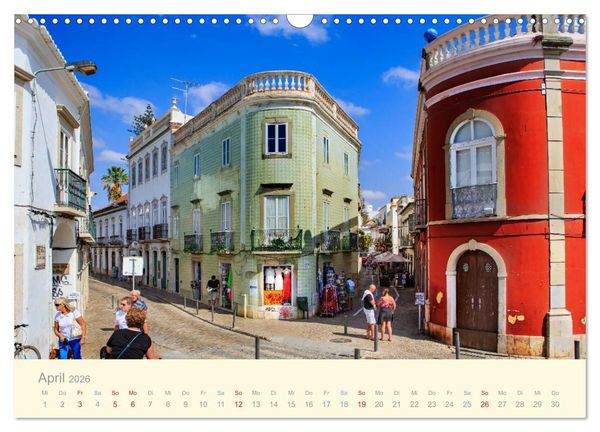Produktbild: Algarve - Portugals goldene K&uuml;ste (Wandkalender 2026 DIN A3 quer), CALVENDO Monatskalender