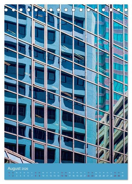 Produktbild: Architektur im Spiegelbild (Tischkalender 2026 DIN A5 hoch), CALVENDO Monatskalender