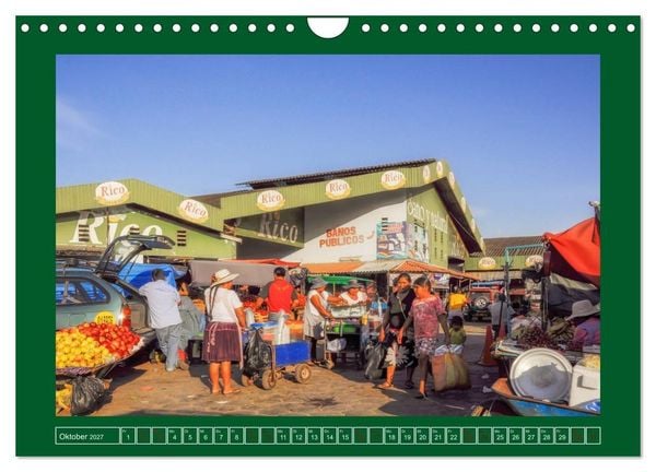 Produktbild: Bolivien - Marktimpressionen (Wandkalender 2027 DIN A4 quer), CALVENDO Monatskalender
