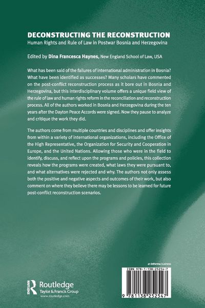 Produktbild: Deconstructing the Reconstruction