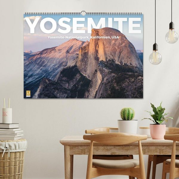 Produktbild: Yosemite - Nationalpark (Wandkalender 2026 DIN A2 quer), CALVENDO Monatskalender