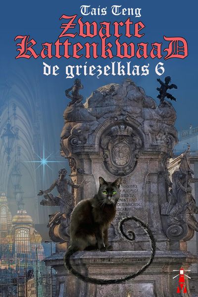 Produktbild: Zwartekattenkwaad (De Griezelklas, #6)