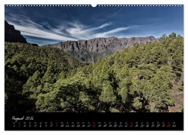 Produktbild: La Palma - Insel der Berge und Wolken (Wandkalender 2026 DIN A2 quer), CALVENDO Monatskalender