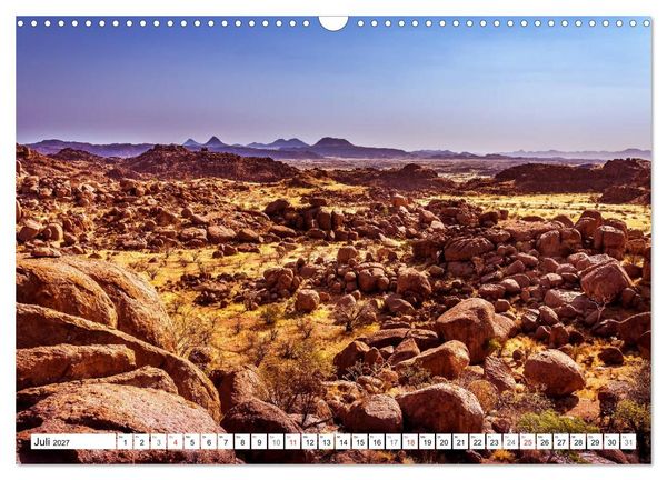 Produktbild: Namibia - Farben und Licht (Wandkalender 2027 DIN A3 quer), CALVENDO Monatskalender