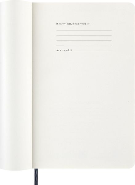 Produktbild: Moleskine 12 Monate Tageskalender 2027, Large/A5, 1 Tag = 1 Seite, Weicher Einband, Saphir