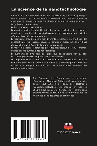 Produktbild: La science de la nanotechnologie