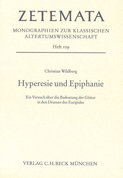 Produktbild: Hyperesie und Epiphanie