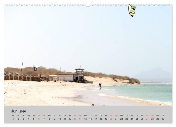 Produktbild: Boa Vista - Perle der Kapverden (hochwertiger Premium Wandkalender 2026 DIN A2 quer), Kunstdruck in Hochglanz