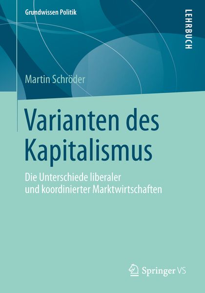 Produktbild: Varianten des Kapitalismus