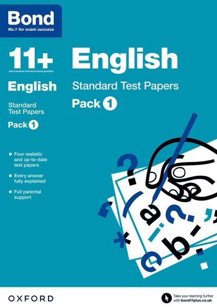 Produktbild: Bond 11+: English: Standard Test Papers: Ready for the 2026 exam (for GL Assessment & other 11 plus exams)