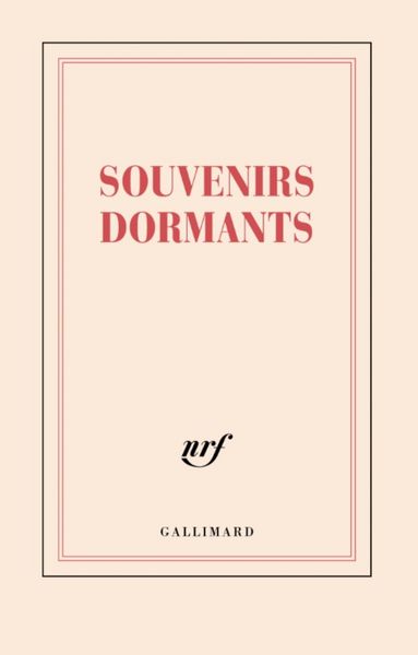Produktbild: Souvenirs dormants : carnet lign&eacute;