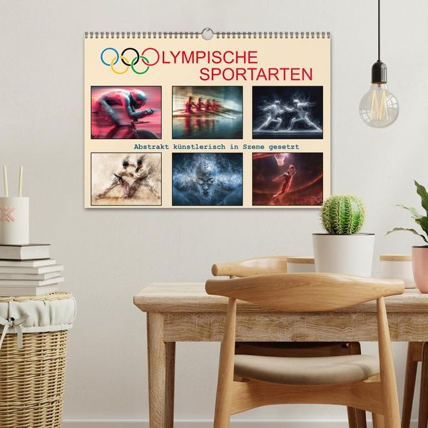 Produktbild: Olympische Sportarten (Wandkalender 2026 DIN A3 quer), CALVENDO Monatskalender