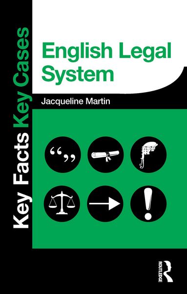 Produktbild: English Legal System