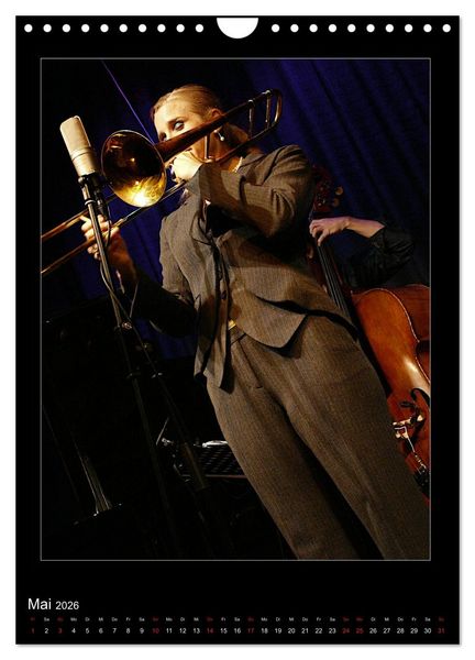 Produktbild: Jazzladys in der alten Schmiede (Wandkalender 2026 DIN A4 hoch), CALVENDO Monatskalender